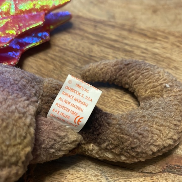 Ty Beanie Baby -1998 “Scorch” the Dragon Vintage NWT!! - Picture 13 of 14